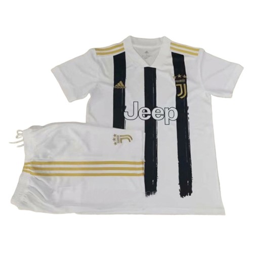 Replicas Camiseta Juventus 1ª Niños 2020/21 Negro Blanco